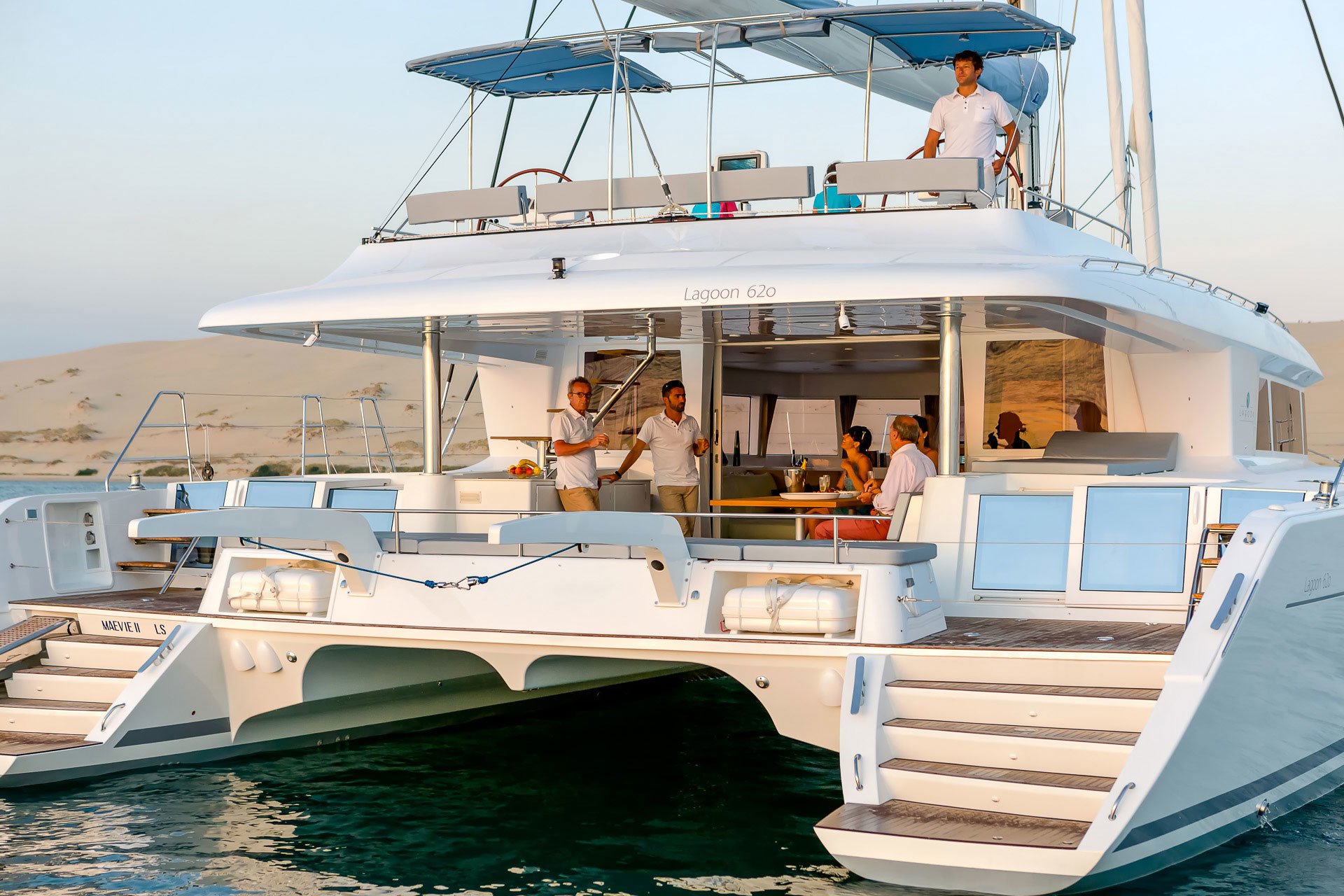 Sailing catamarans