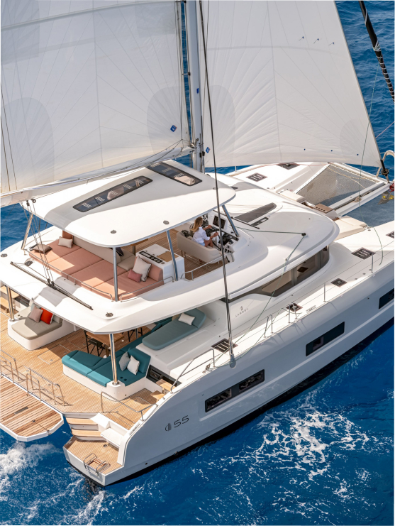 Lagoon 55 yacht for sale - Vernicos Yachts