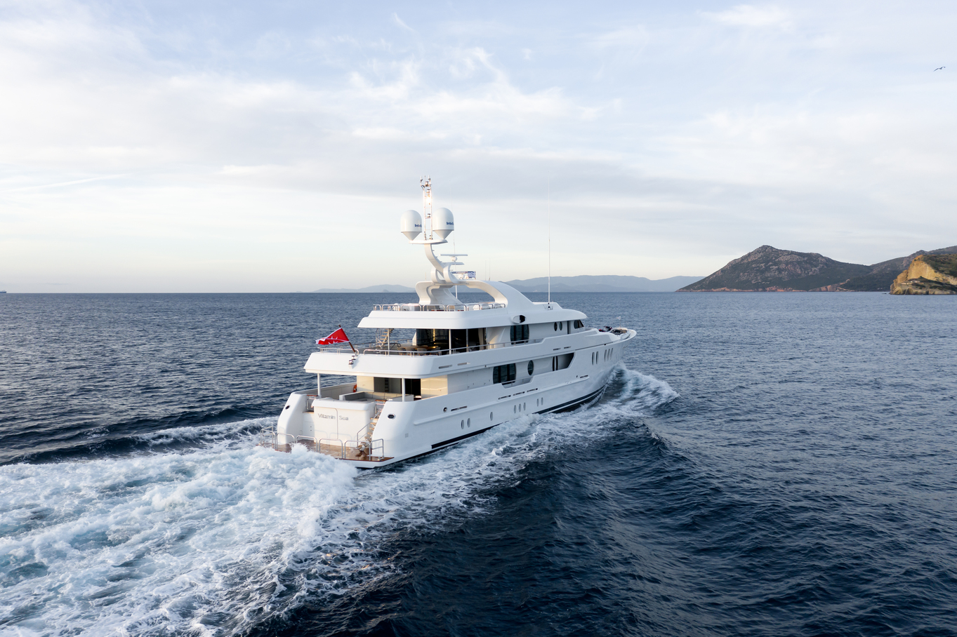 Motor Yacht JAZ Amels - Exterior | Vernicos Yachts