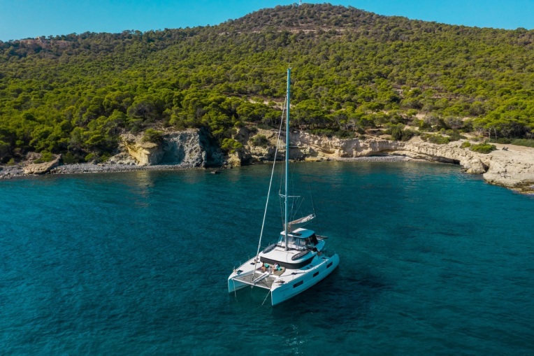 Lagoon 46 “AQUA VITAE” catamaran sailing yacht | Vernicos Yachts